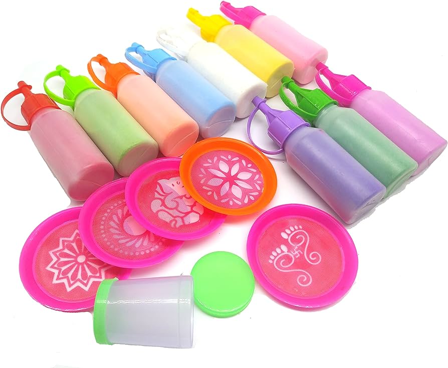 Rangoli Colors and Accessories
