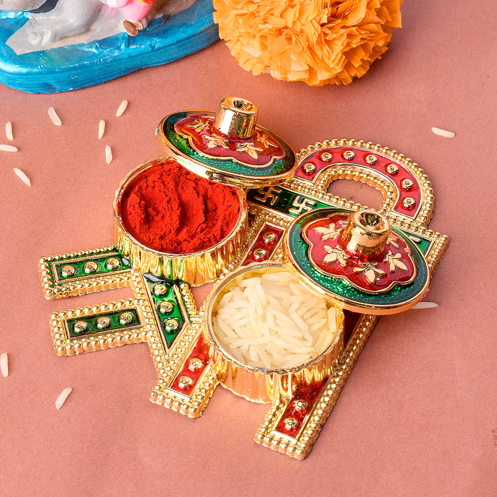 Kankavati Kumkum Holder